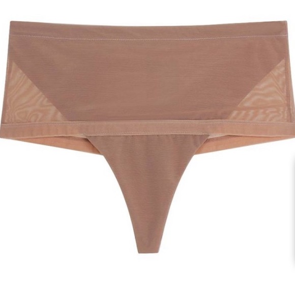 Intimates & Sleepwear Nude Mesh Shapewear Thong Poshmark